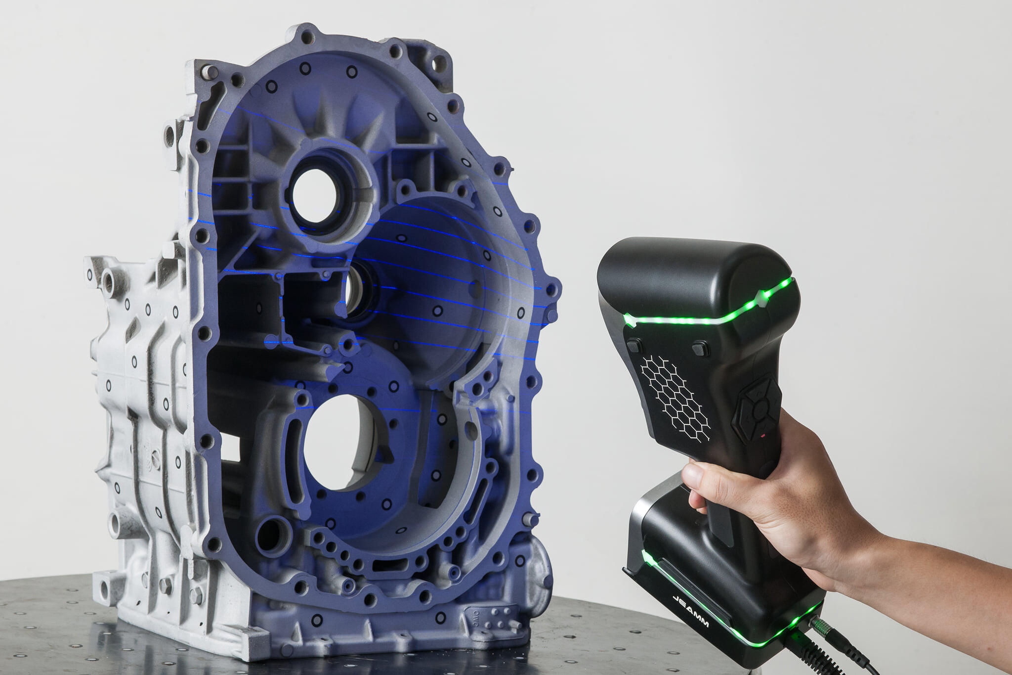DUUMM手持式3D藍光掃描器