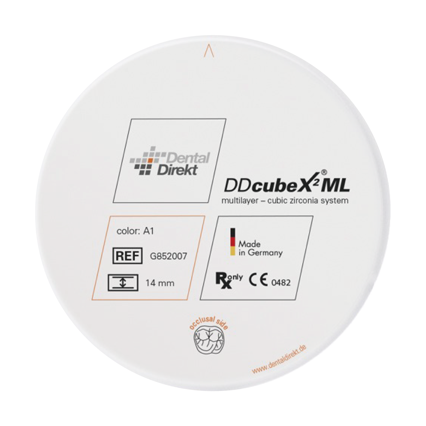 DD CubeX² ML 九層漸層鋯 DENTAL DIREKT